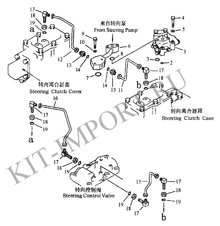 болт 01010-51060 для CONTROL AND SAFETY VALVE PIPING
