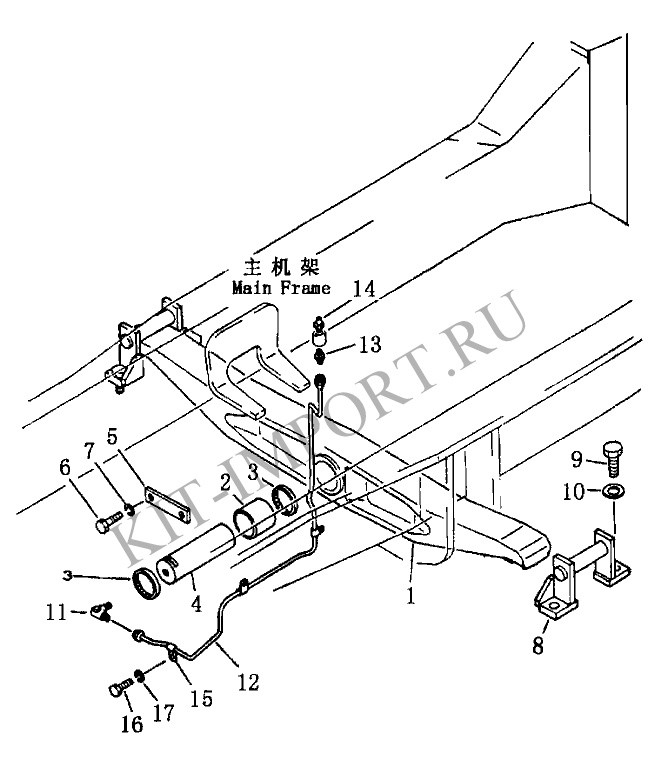 болт 01010-31635 для БАЛАНСИР