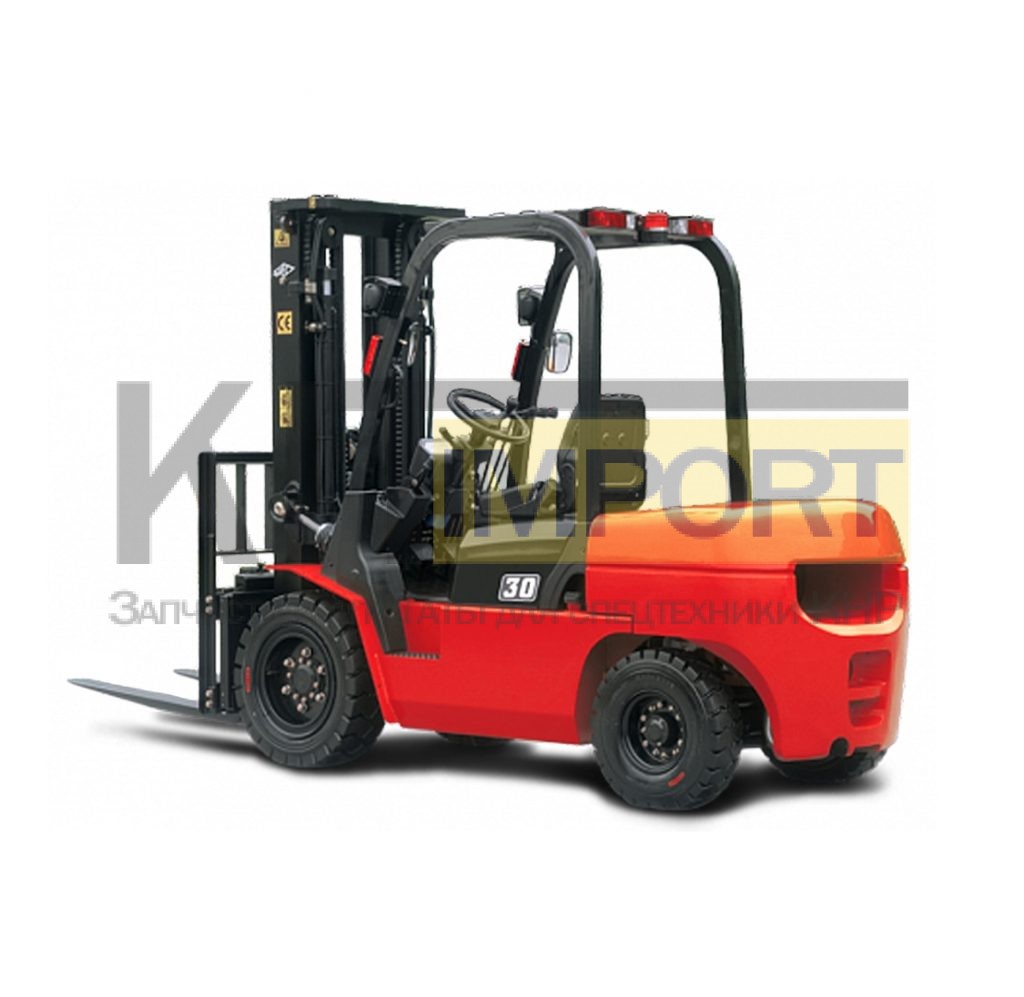 Газобензиновый вилочный погрузчик Heli CPQYD30NH