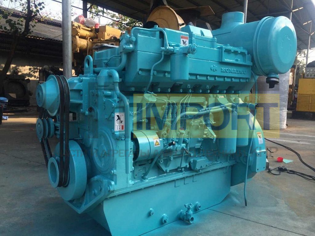 Двигатель Komatsu SA6D155A