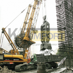 Гидравлический грейферный экскаватор SANY SH350