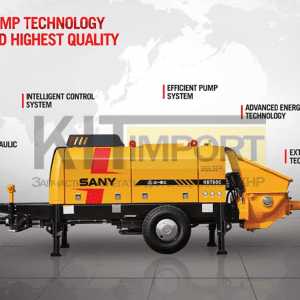 Стационарный бетононасос сверхвысокого давления SANY HBT90CH-2128D