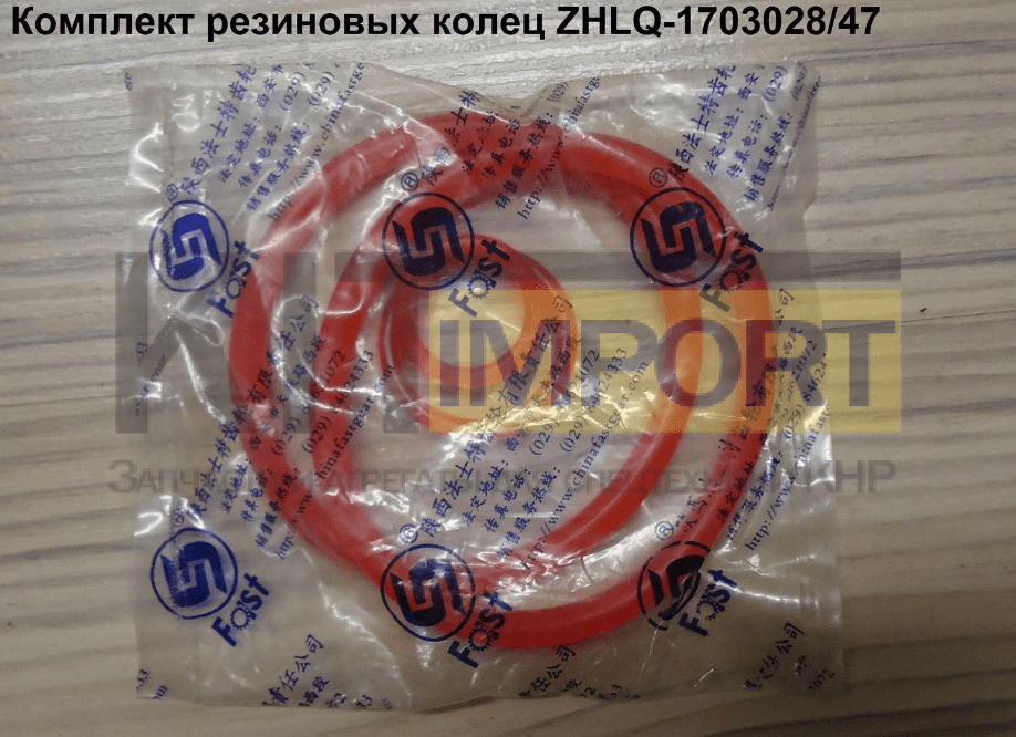 Комплект резиновых колец ZHLQ-170302847