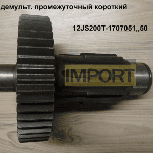 Вал демультипликатора промежуточный короткий 12JS200T-1707051