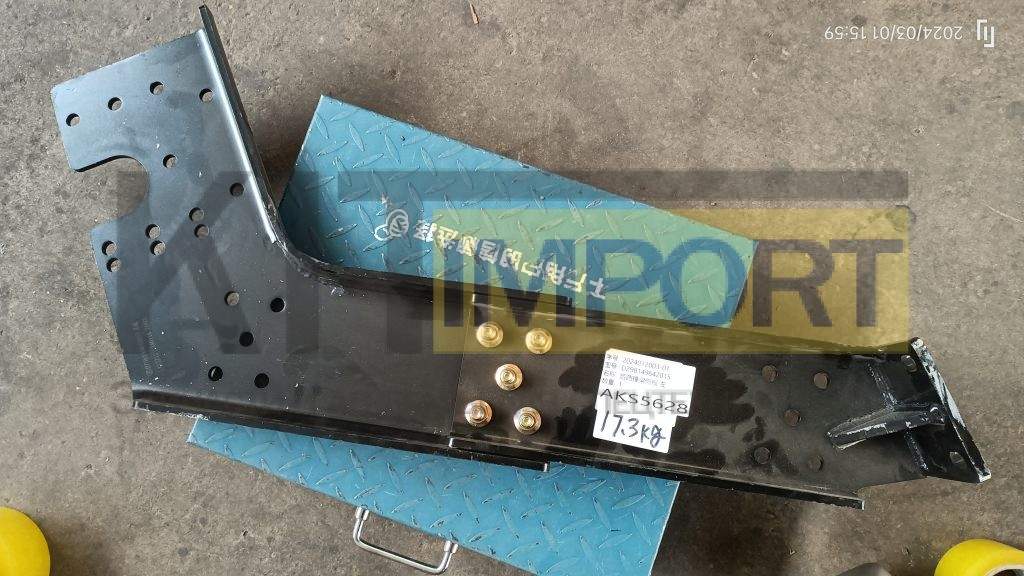 Левая боковая плита DZ98149642015 в сборе