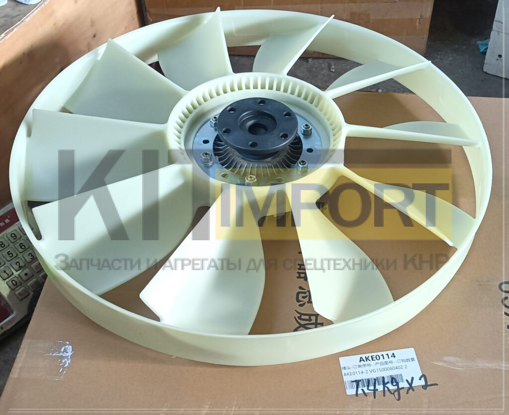Муфта вентилятора (гидромуфта) WD615.47 HOWO HW76 (VG1500060402)