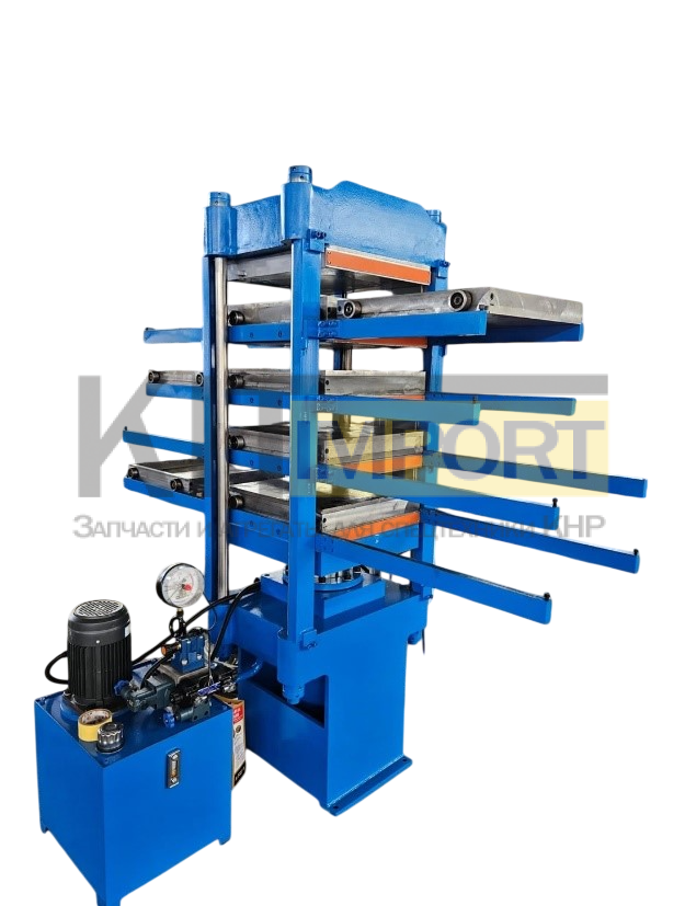 Пресс для вулканизации резиновой крошки ST-550×550/0.50