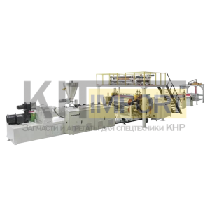 Экструзионная линия для напольных покрытий FCBM110/220