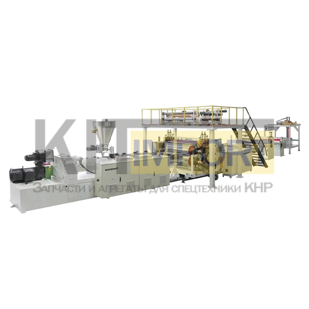 Экструзионная линия для напольных покрытий FCBM110/220